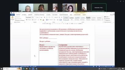 Заседание творческой группы